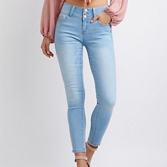 charlotte russe distressed jeans